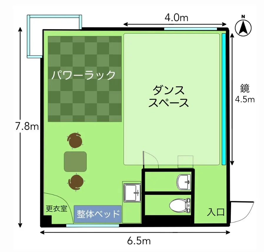 カリマ塩尻の間取り図